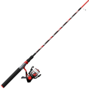 Zebco Fishing Splash Spinning Combo - Z-Splash Red