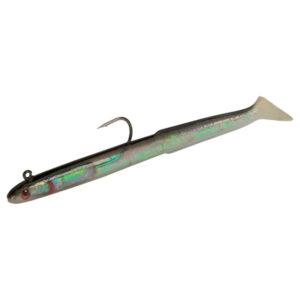 Tsunami Holographic Weighted Sand Eel Fishing Lures - Black Back
