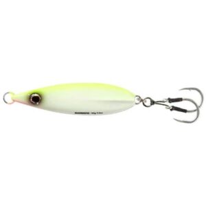 Shimano Butterfly Flat-Fall Jig Lure - Chartreuse/White