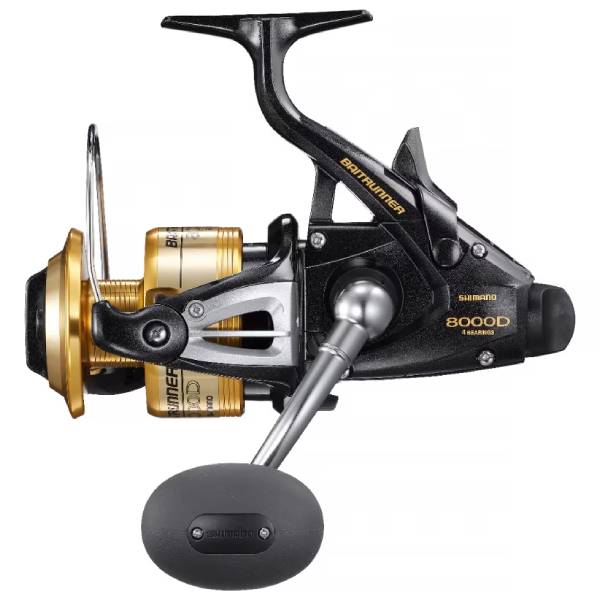 Shimano Baitrunner D Spinning Reel, BTR8000D 1 Shimano Baitrunner D Saltwater Spinning Reel, BTR8000D