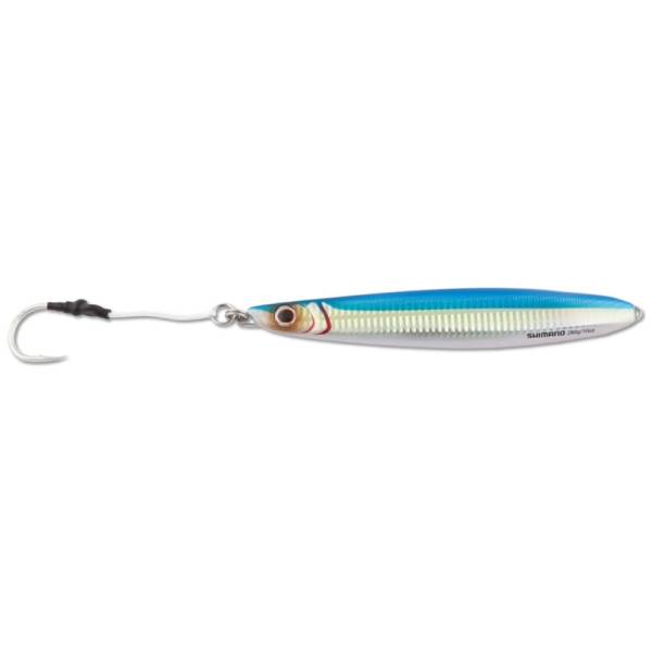 Shimano Butterfly Flat-Side Jig Lure, 4.72" - Blue Sardine 1 Shimano Butterfly Flat-Side Jig Lure - Blue Sardine