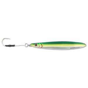 Shimano Butterfly Flat-Side Jig Lure - Green/Silver