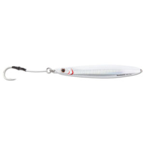 Shimano Butterfly Flat-Side Jig Lure - White/Silver