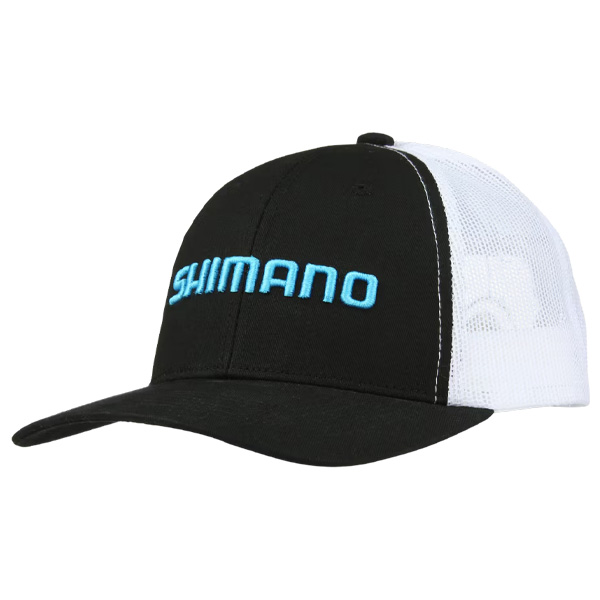 Shimano Logo Trucker Cap - Black 1 Shimano Logo Trucker Cap - Black