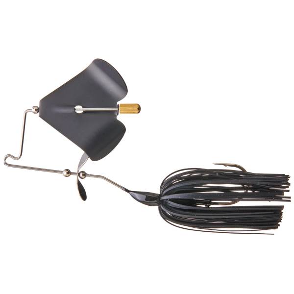 Jackall Lures Firecracker Buzzbait Fishing Lure, 3/8oz - Midnight Black 1 Jackall Firecracker Buzzbait Fishing Lure - Midnight Black