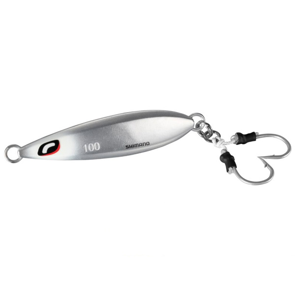 Shimano Butterfly Wing-Fall Jig 100G - Frost 1 Shimano Butterfly Wing-Fall Jig Lure - Frost