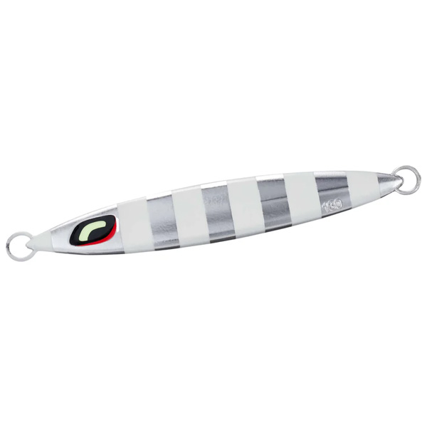 Shimano Ocea Sardine Waver Jig Lure, 6" - Silver Zebra Glow 1 Shimano Ocea Sardine Waver Jig Lure - Silver Zebra Glow