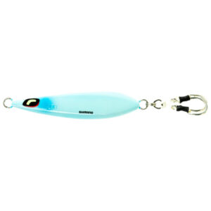 Shimano Butterfly Wing-Fall Jig Lure - Blue Glow