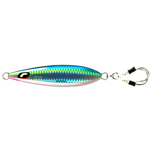 Shimano Butterfly Wing-Fall Jig 160G - Blue Pink 1 Shimano Butterfly Wing-Fall Jig Lure - Blue Pink