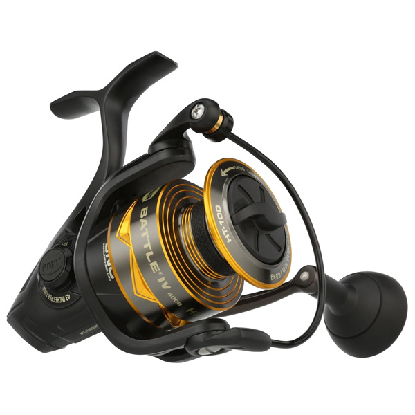 Penn Battle IV Spinning Reel, BTLIV4000HS 1 Penn Battle IV Spinning Reel, BTLIV4000HS