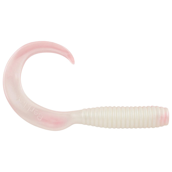 Berkley Gulp! Alive! Saltwater Grub Fishing Lure, 5" - Pink Shine 1 Berkley Gulp! Alive! Saltwater Grub Fishing Lure - Pink Shine
