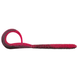 Berkley PowerBait MaxScent Kingtail Soft Baits - Red Shad Green Glitter