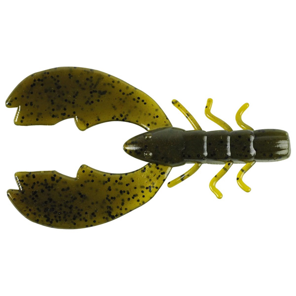 Berkley PowerBait Chigger Craw Fishing Lures, 3" - Green Pumpkin 1 Berkley PowerBait Chigger Craw Fishing Lures - Green Pumpkin