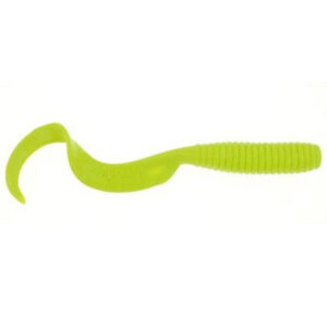 Berkley Gulp! Saltwater Grub Soft Baits - Chartreuse