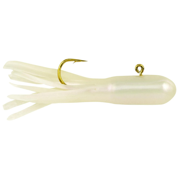 Berkley PowerBait Pre-Rigged Atomic Tubes Fishing Lures, 1/32oz - Pearl 1 Berkley PowerBait Pre-Rigged Atomic Tubes Fishing Lures - Pearl