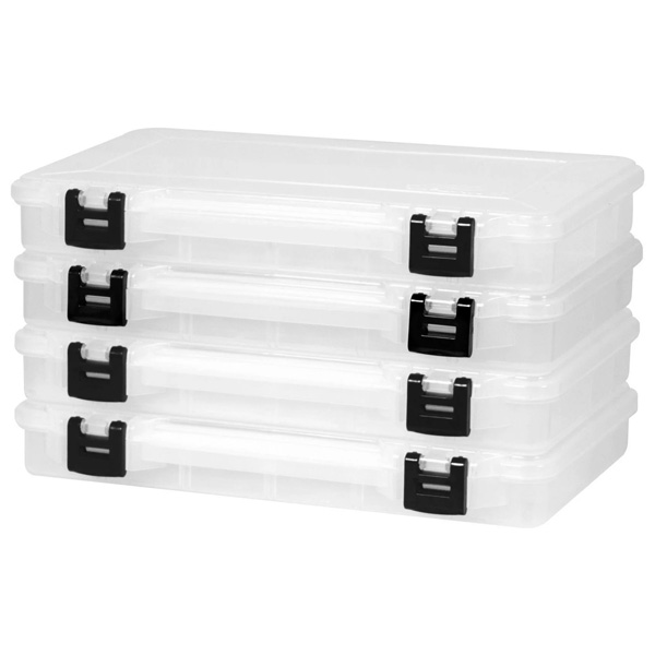 Plano ProLatch StowAway 4-Pack Tackle Boxes, 3700 1 Plano ProLatch StowAway 4-Pack Tackle Boxes, 3700