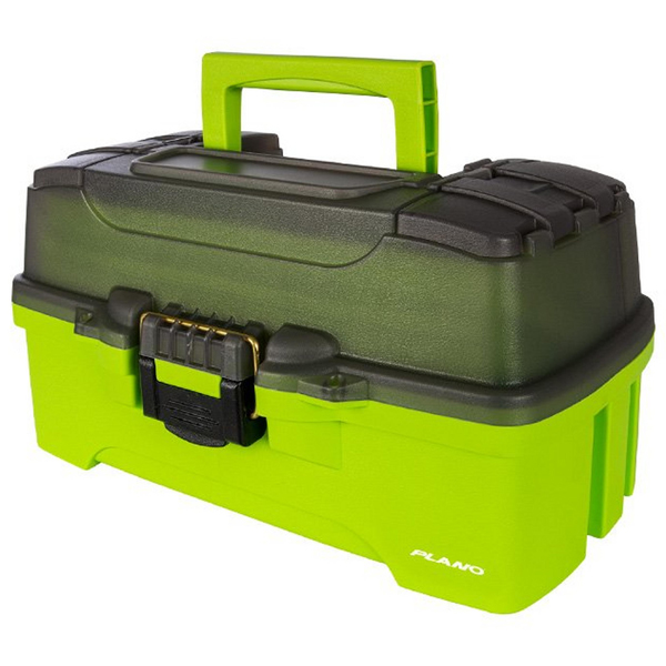 Plano One-Tray Tackle Box - Green/Smoke 1 Plano One-Tray Tackle Box - Green/Smoke
