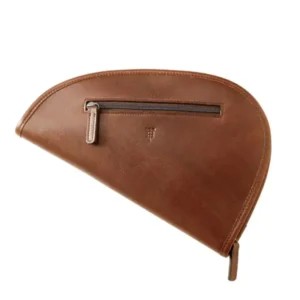 TOM BECKBE LEATHER PISTOL CASE CHESTNUT