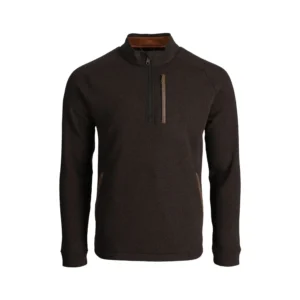 Tom Beckbe Warren Fleece Quarter Zip - Black