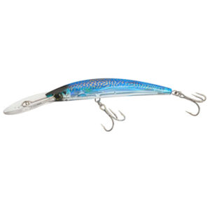 Yo-Zuri Crystal 3D Minnow Deep Diver Fishing Lure - Blue Tiger Mackerel