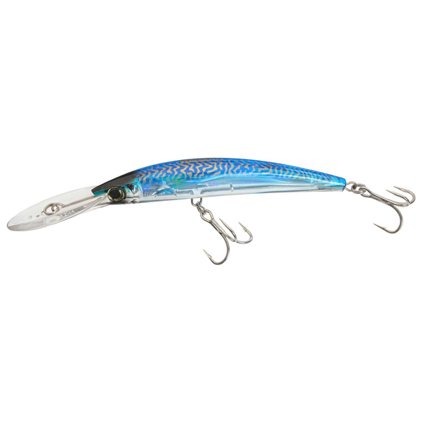 Yo-Zuri Crystal 3D Minnow Deep Diver Fishing Lure, 6" - Blue Tiger Mackerel 1 Yo-Zuri Crystal 3D Minnow Deep Diver Fishing Lure - Blue Tiger Mackerel
