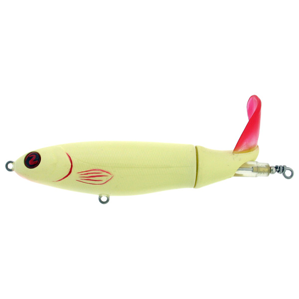 River2Sea Whopper Plopper Fishing Lure, 90 - Bone 1 River2Sea Whopper Plopper Fishing Lure - Bone