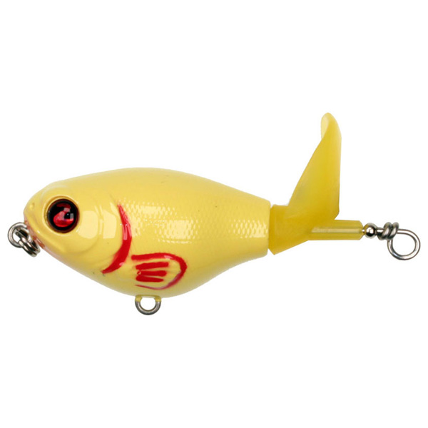 River2Sea Whopper Plopper Fishing Lure, 60 - Bone 1 River2Sea Whopper Plopper Fishing Lure - Bone
