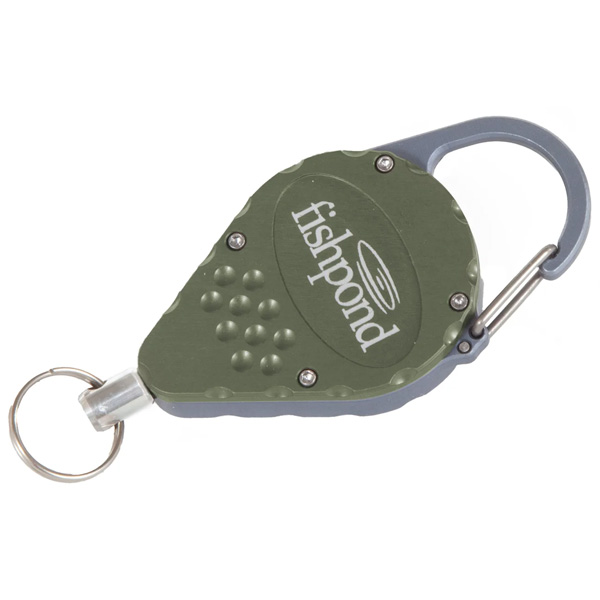 Fishpond Arrowhead Fly Fishing Retractor - Moss 1 Fishpond Arrowhead Fly Fishing Retractor - Moss