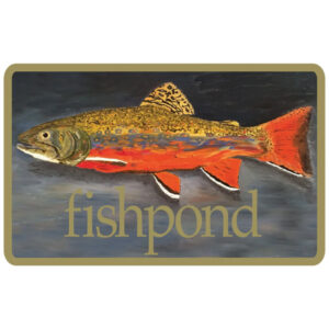 Fishpond Brookie Sticker