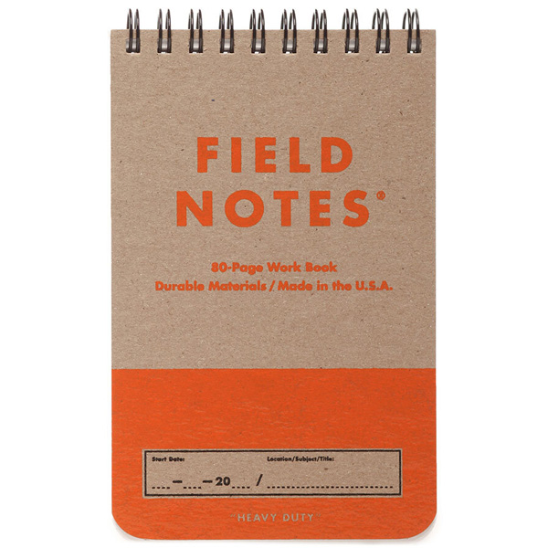 Field Notes Memo-Sized Heavy Duty Work Books 1 Field Notes Memo-Sized Heavy Duty Work Books