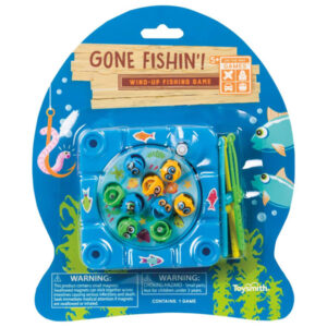 Toysmith On The Way Games Gone Fishin' Wind-Up Fishing Game