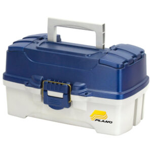 Plano Two-Tray Tackle Box - Blue/Sandstone