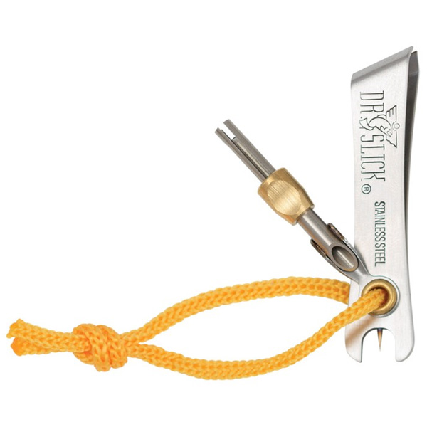 Dr. Slick Co Knot-Tying Nippers, Offset - Satin 1 Dr. Slick Co Knot-Tying Nippers, Offset - Satin