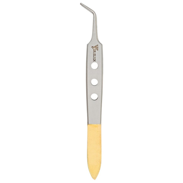 Dr. Slick Co Bishop Tweezers, Curved 1 Dr. Slick Co Bishop Tweezers, Curved