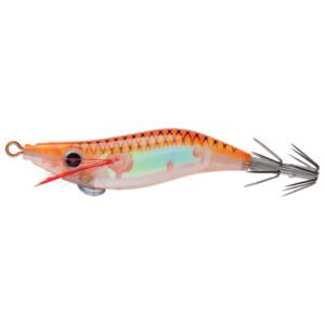 Yo-Zuri Mini Squid Jig Lure - Luminous Orange