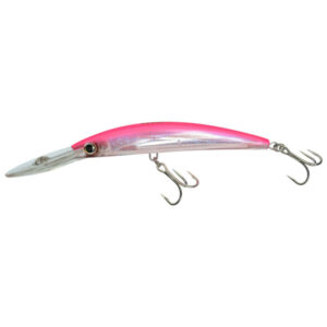Yo-Zuri Crystal 3D Minnow Deep Diver Fishing Lure - Fluorescent Pink