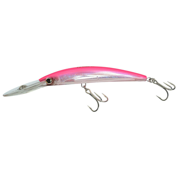 Yo-Zuri Crystal 3D Minnow Deep Diver Fishing Lure, 5-1/4" - Fluorescent Pink 1 Yo-Zuri Crystal 3D Minnow Deep Diver Fishing Lure - Fluorescent Pink