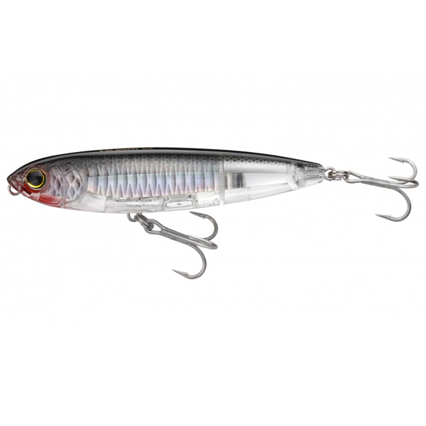 Yo-Zuri 3D Inshore TopKnock Pencil Fishing Lure, 5" - Silver Black 1 Yo-Zuri 3D Inshore TopKnock Pencil Fishing Lure - Silver Black