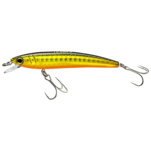 Yo-Zuri Pins Minnow Floating Fishing Lure - Gold Black