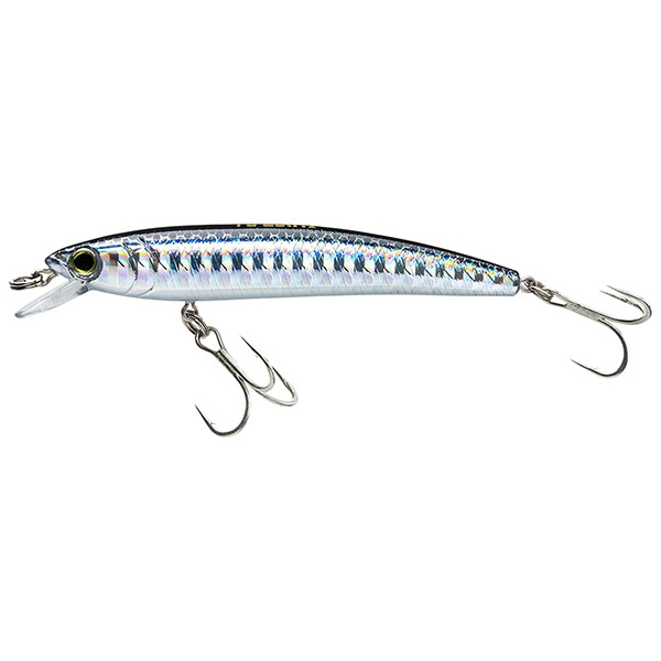 Yo-Zuri Pins Minnow Floating Fishing Lure, 2-3/4" - Silver Black 1 Yo-Zuri Pins Minnow Floating Fishing Lure - Silver Black