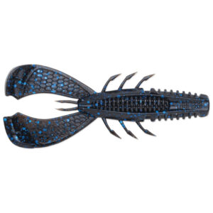 Rapala CrushCity Cleanup Craw Fishing Lures - Black Blue Flake