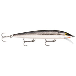 Rapala Husky Jerk Fishing Lure - Silver (3 Hook)