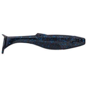 Rapala CrushCity The Mayor Soft Bait Lures - Black Blue Flake