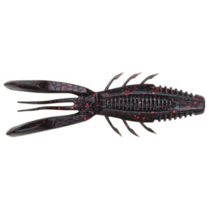 Rapala CrushCity Bronco Bug Fishing Lures - Black Red Flake