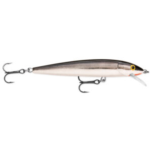 Rapala Husky Jerk Fishing Lure - Silver (2 Hook)