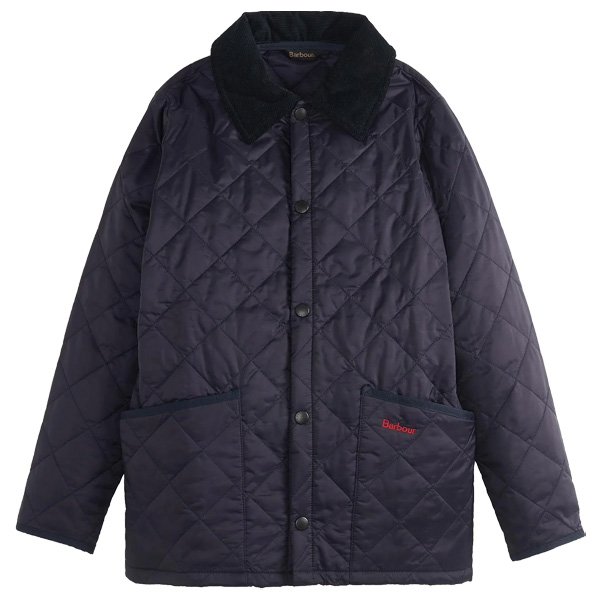 Barbour Boy's Liddesdale Quilted Jacket - Navy 1 Barbour Boy's Liddesdale Quilted Jacket - Navy