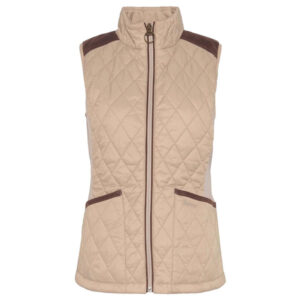Barbour Highfield Gilet - Sand Dune/Gardenia