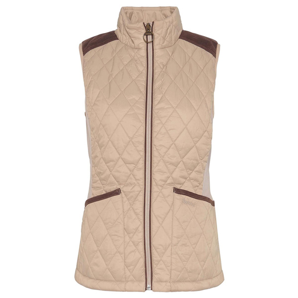 Barbour Highfield Gilet - Sand Dune/Gardenia 1 Barbour Highfield Gilet - Sand Dune/Gardenia