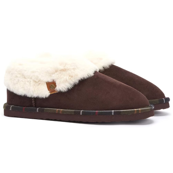 Barbour Eloise Slipper Boots - Brown 1 Barbour Eloise Slipper Boots - Brown