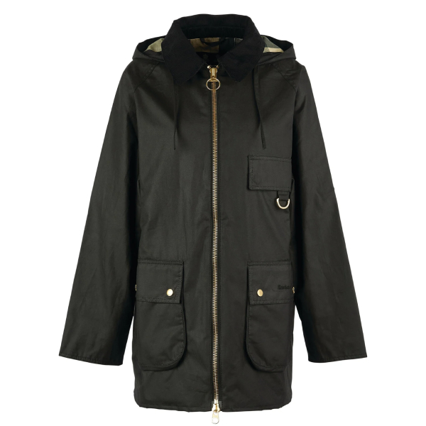 Barbour Highclere Waxed Jacket - Black 1 Barbour Highclere Waxed Jacket - Black